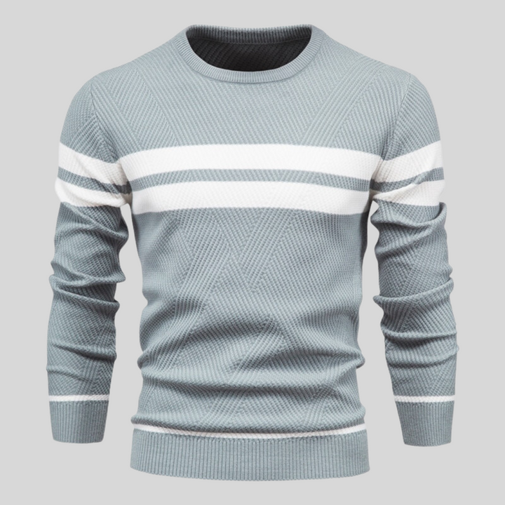 Levoire | Pull en coton plus chaud Bleu clair