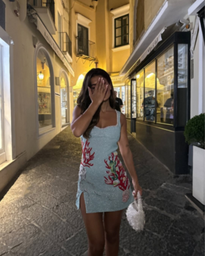 Levoire | Robe Mini Perles Brillante Et Élégante Pour Chaque Occasion