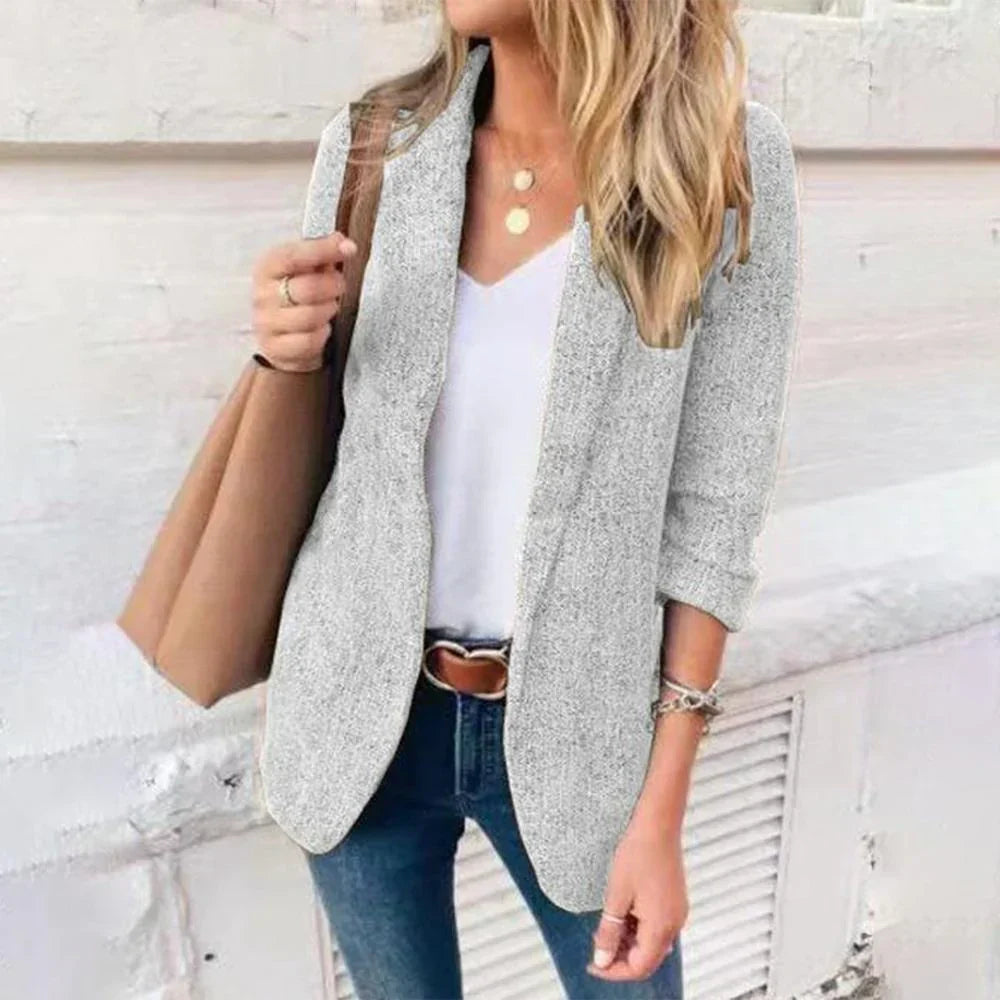 Levoire | Veste à la mode et sans effort Gris S