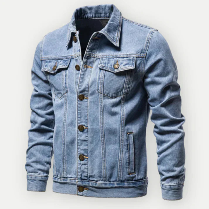 Levoire | Veste En Jean Stylée Bleu