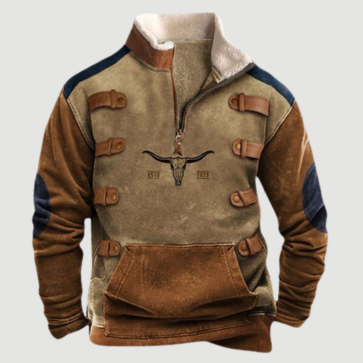 Levoire | Veste en polaire à demi-zippé Taurus + Solki Accent