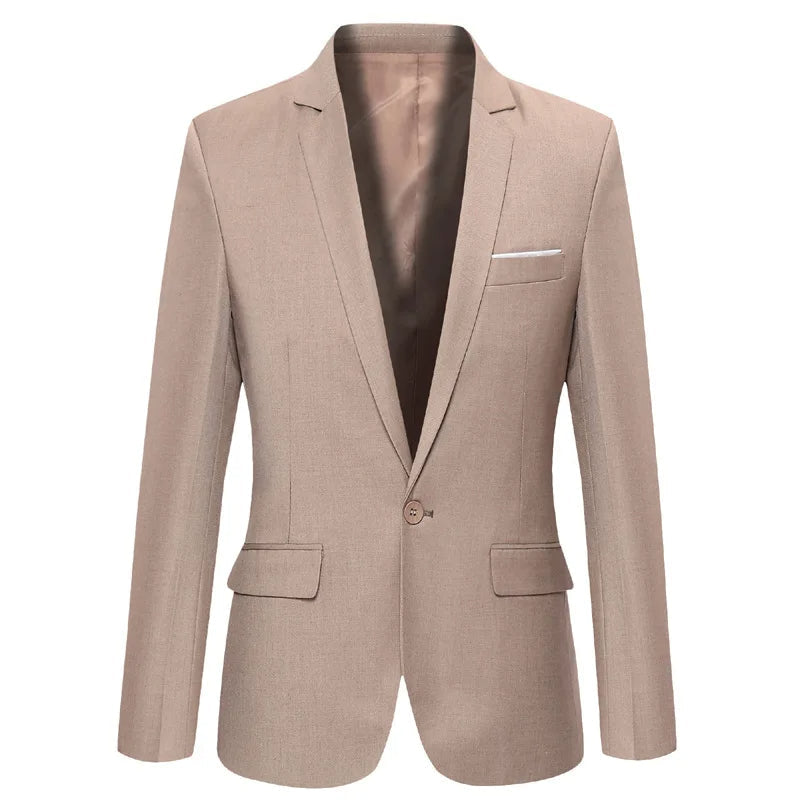 Levoire | Blazer Slim Fit Élégant pour Hommes Khaki