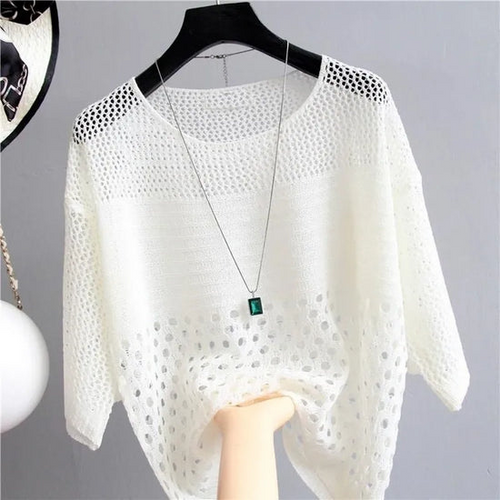 Levoire | Haut sans manches en tricot d'été pour femmes, blouse élégante pour femmes