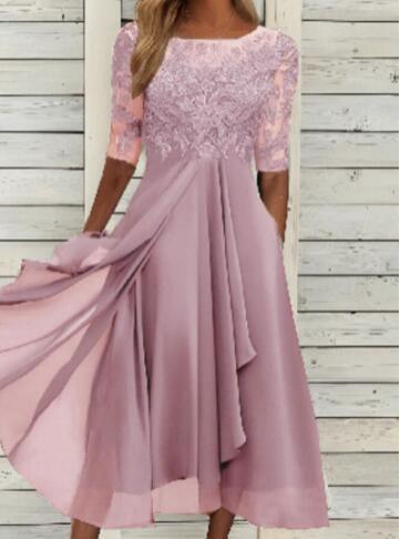 Levoire | Moreau - Robe D'Été Élégante Rosa