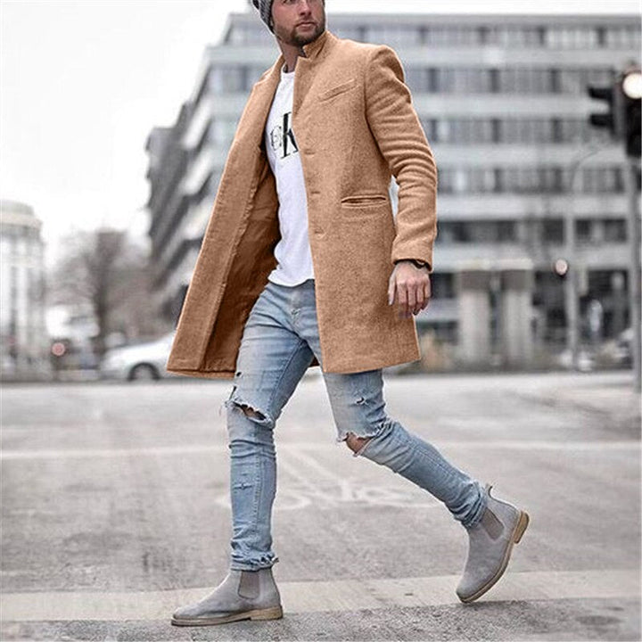Levoire | Manteau Long Classique Kaki