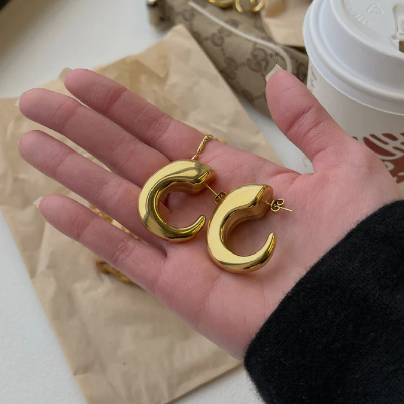 Levoire | Anneaux Bijoux Conception Durable Or 31 mm