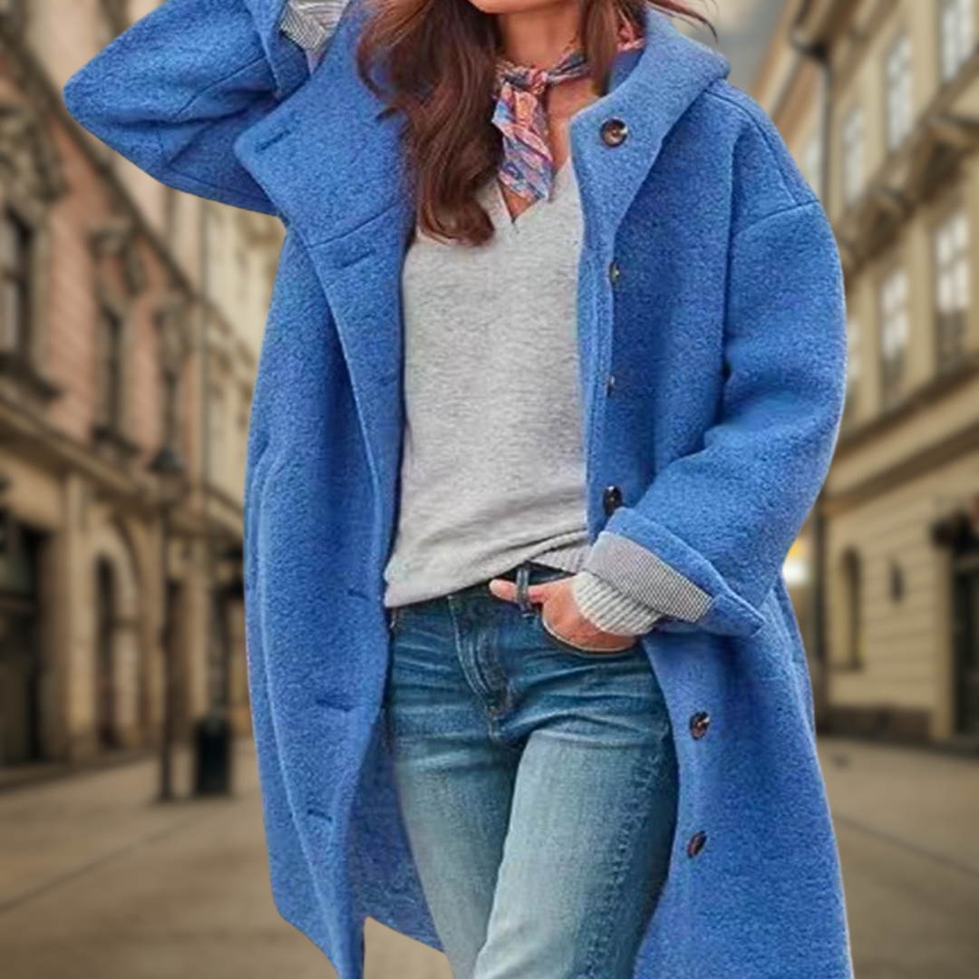Levoire | Manteau d'automne élégant Blu