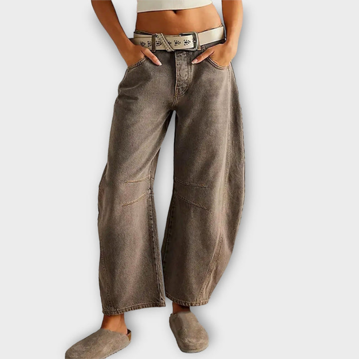 Levoire | Pantalons À Largeur Classique Gris