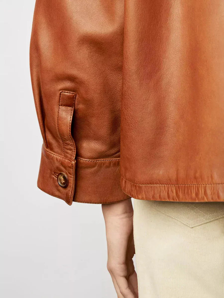 Levoire | Veste En Cuir Vintage