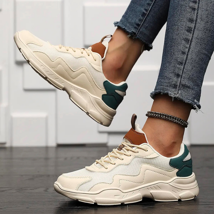 Levoire | Baskets De Sport Pour Hommes Beige