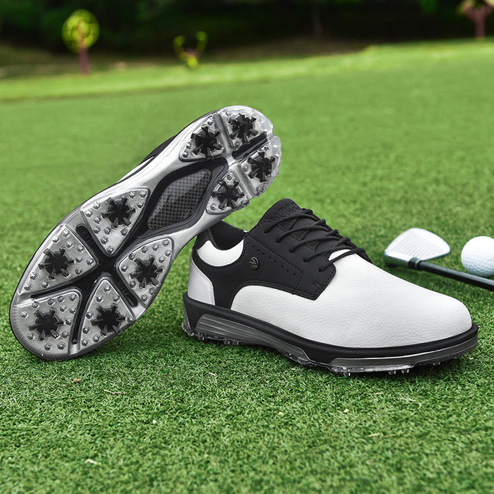 Levoire | Cypress Chaussures De Golf Aspect Intemporel Noir et blanc