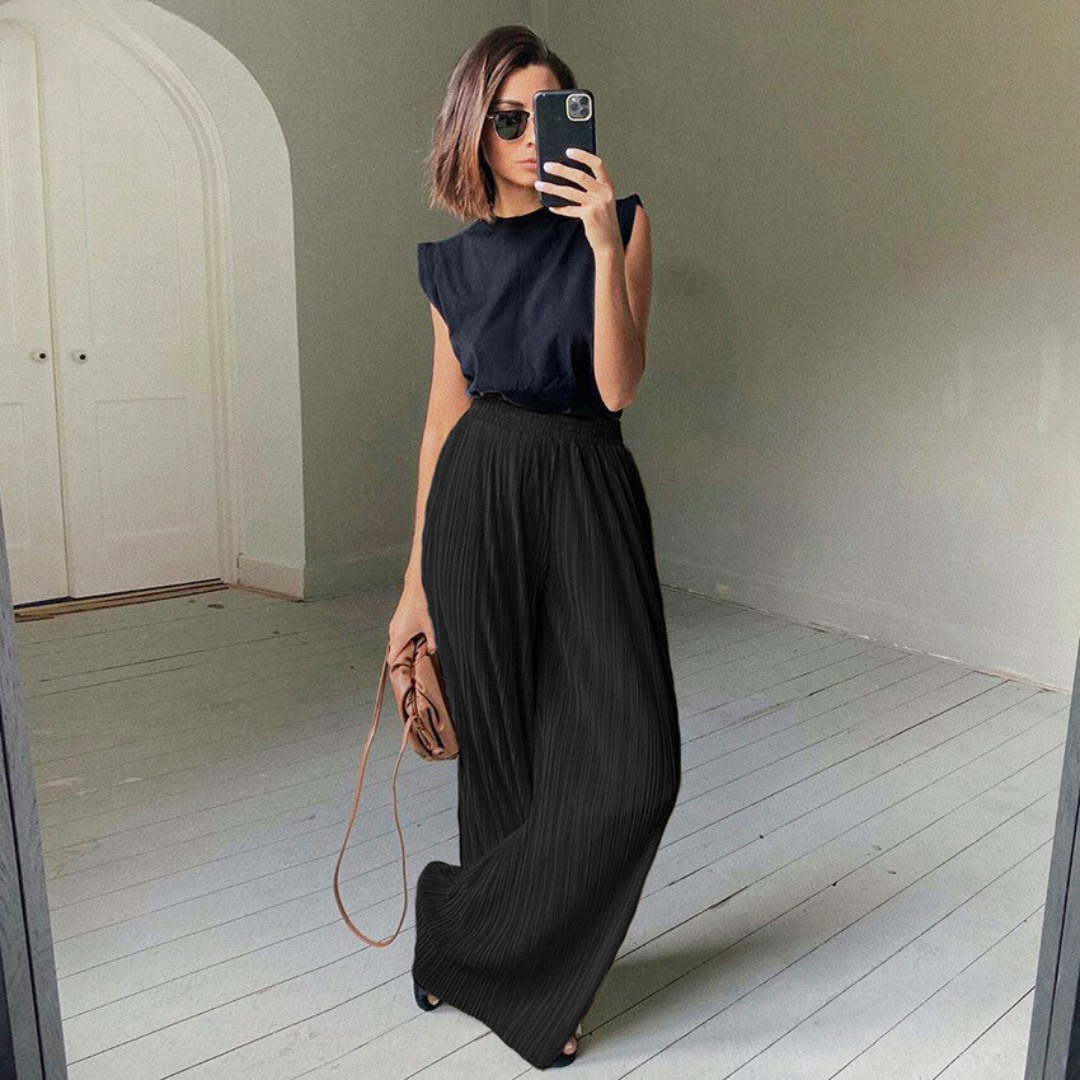 Levoire | Pièce Long Set Pour Femmes Élégante Et Confortable Tenue Noir