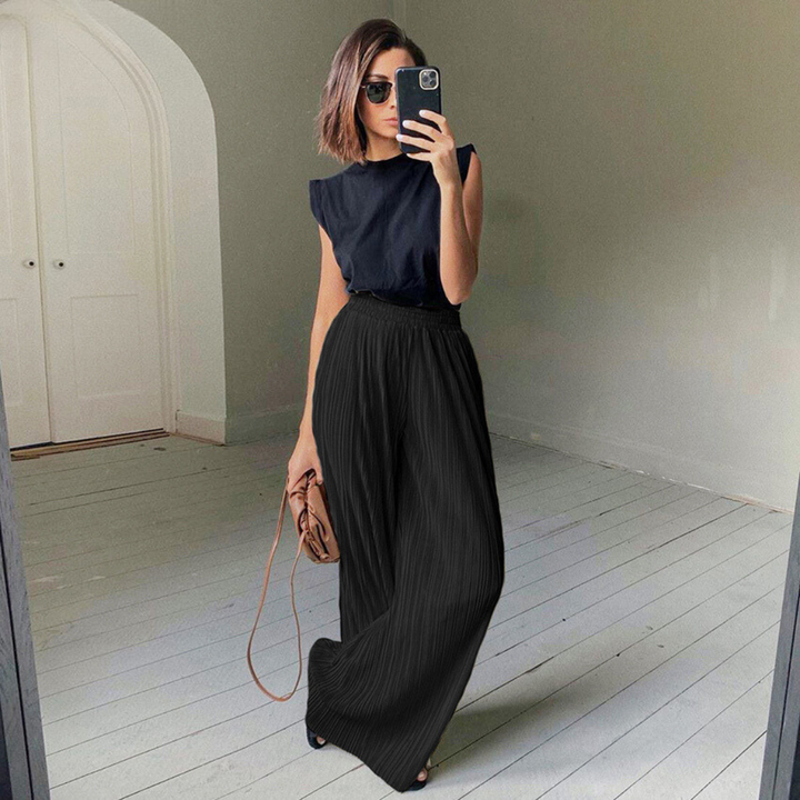 Levoire | Pièce Long Set Pour Femmes Élégante Et Confortable Tenue Noir