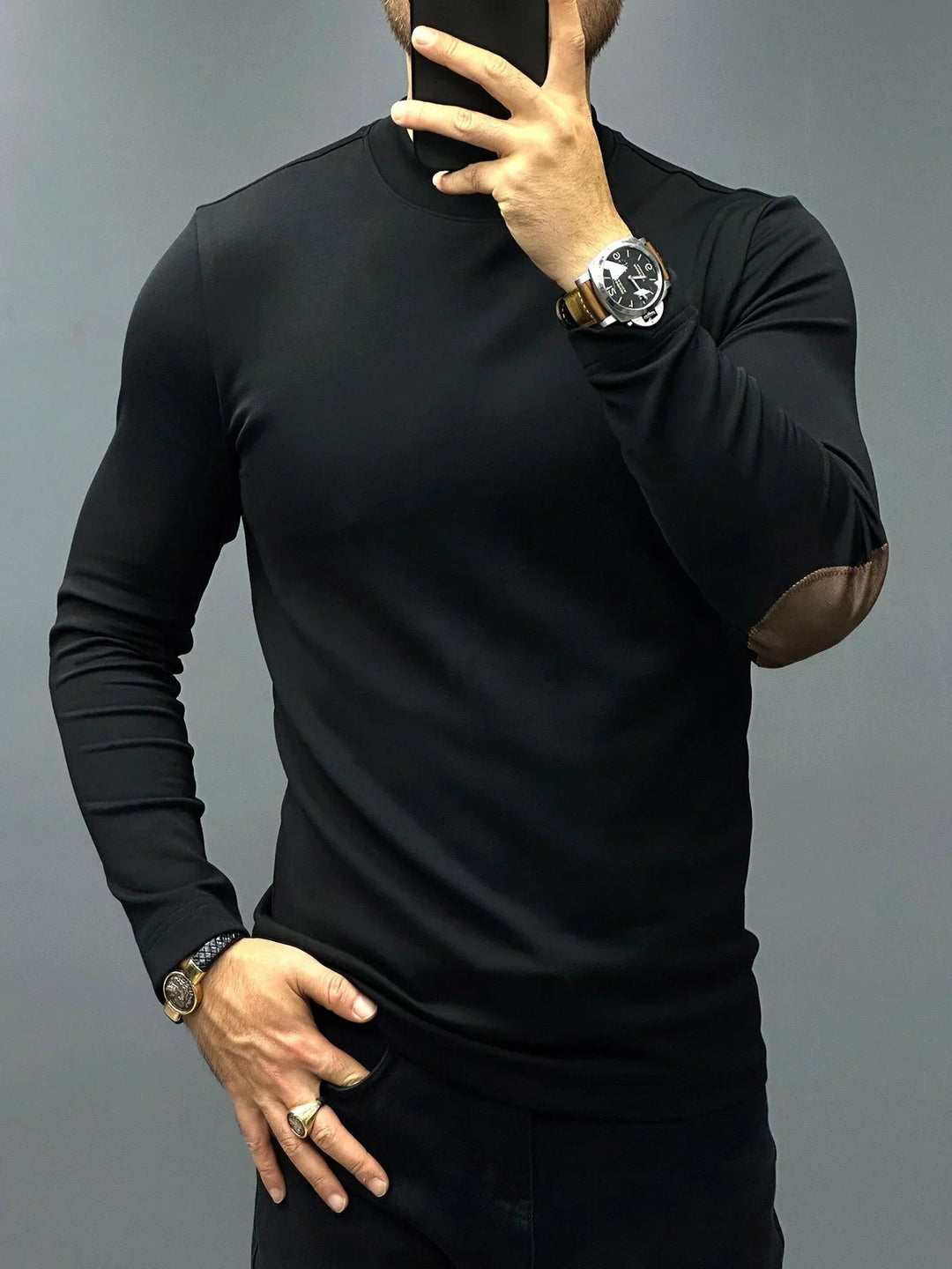 Levoire | Pull À Manches Longues Pour Confort Et Style Noir