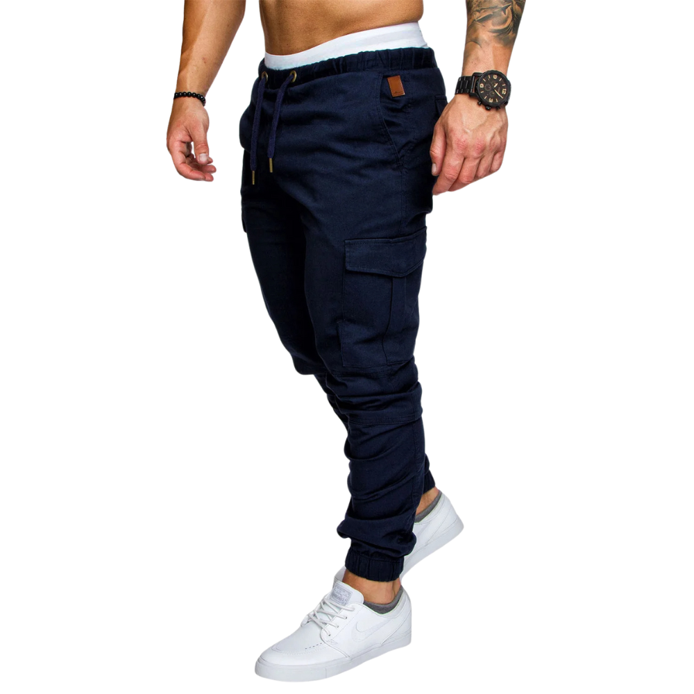 Levoire | Pantalons de course cargo pour hommes avec poches pratiques Merensininen