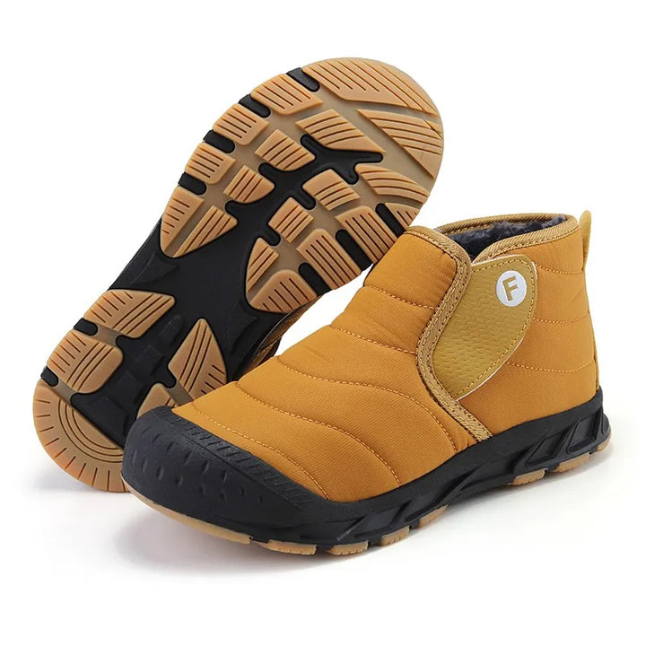Levoire | Bottines Lisses Et Protectrices En Fausse Fourrure