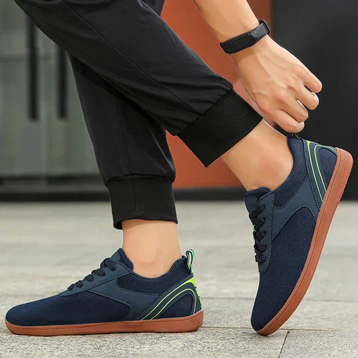 Levoire | Chaussures Barefoot Élégantes Bleu