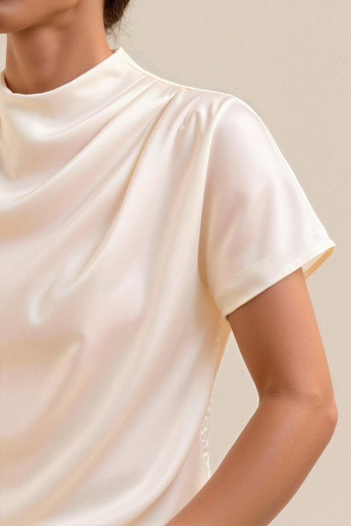 Levoire | T-Shirt Découpé Pour Femmes Coupe Décontractée