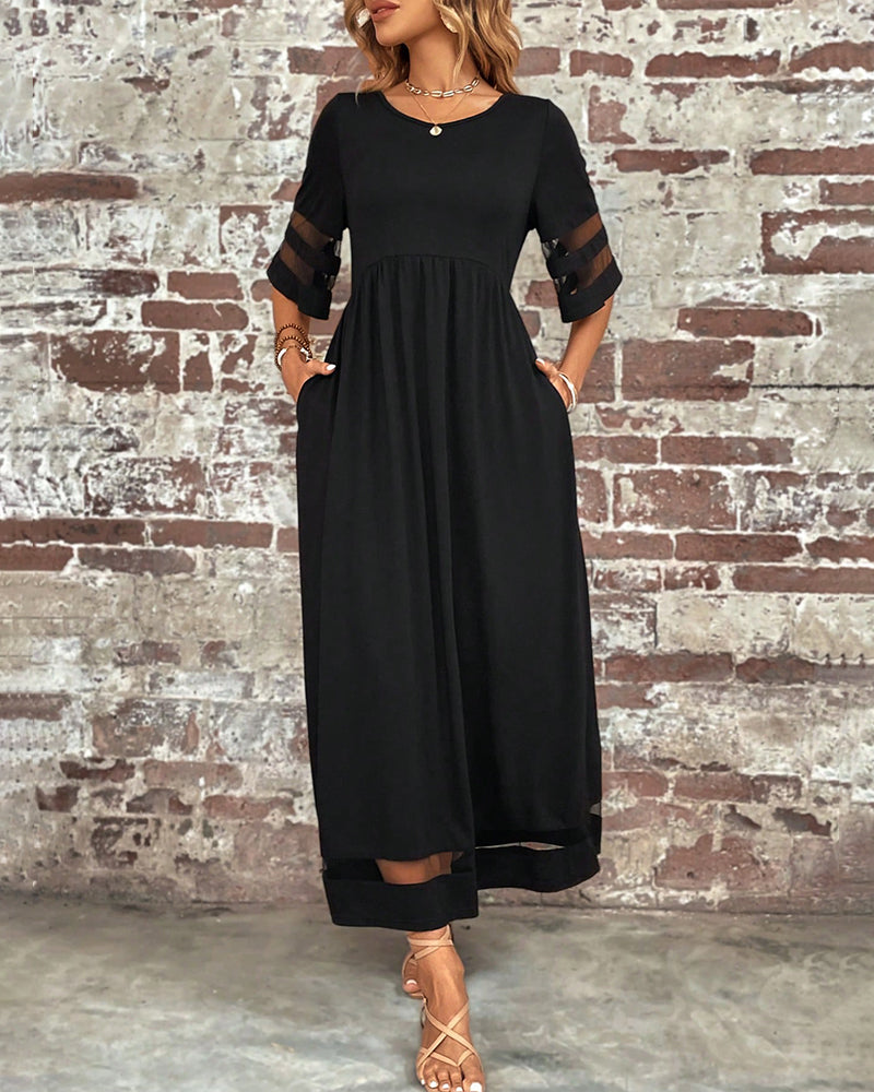 Levoire | Robe élégante à col rond