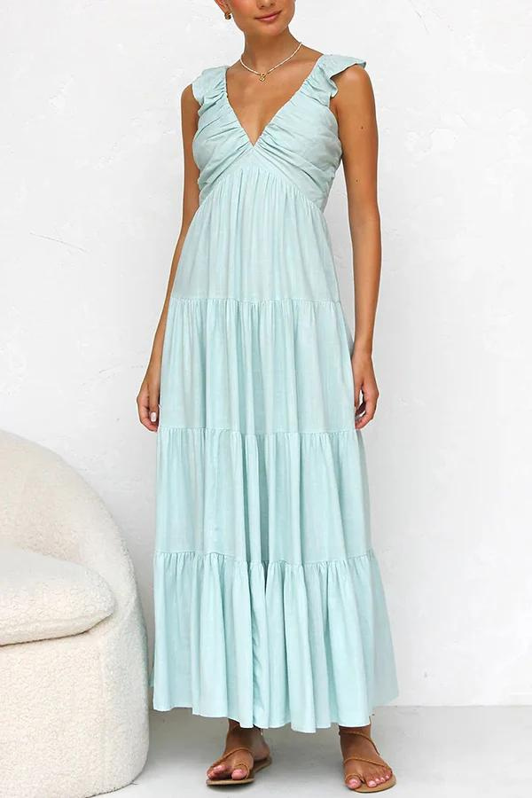 Levoire | Robe Élégante Confort Et Chic Bleu