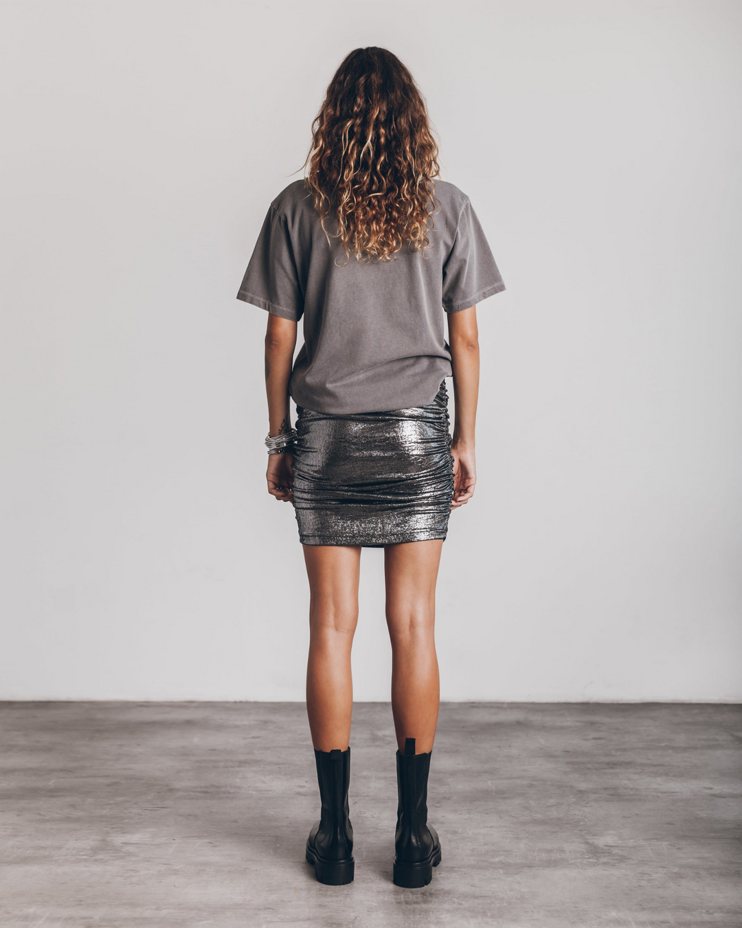 Levoire | Jupe Pailletée Extensible Femme