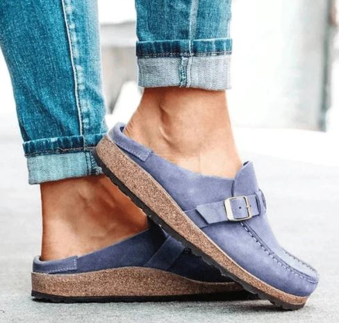 Levoire | Pantoufles Dames Avec Design Orthopédique Lilas
