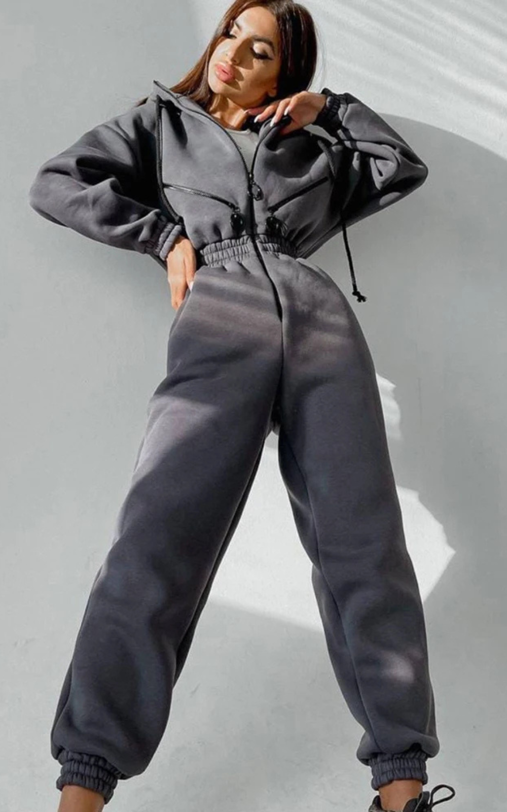 Levoire | Vêtements De Rue Pour Femmes Style Tendance Confortable Gris
