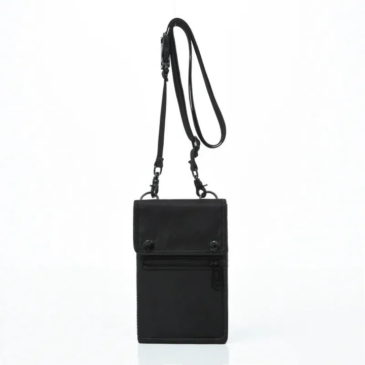 Levoire | Pochette de voyage pliante étanche pour passeport Noir