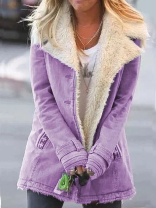 Levoire | Parka pour femmes chaud Violet