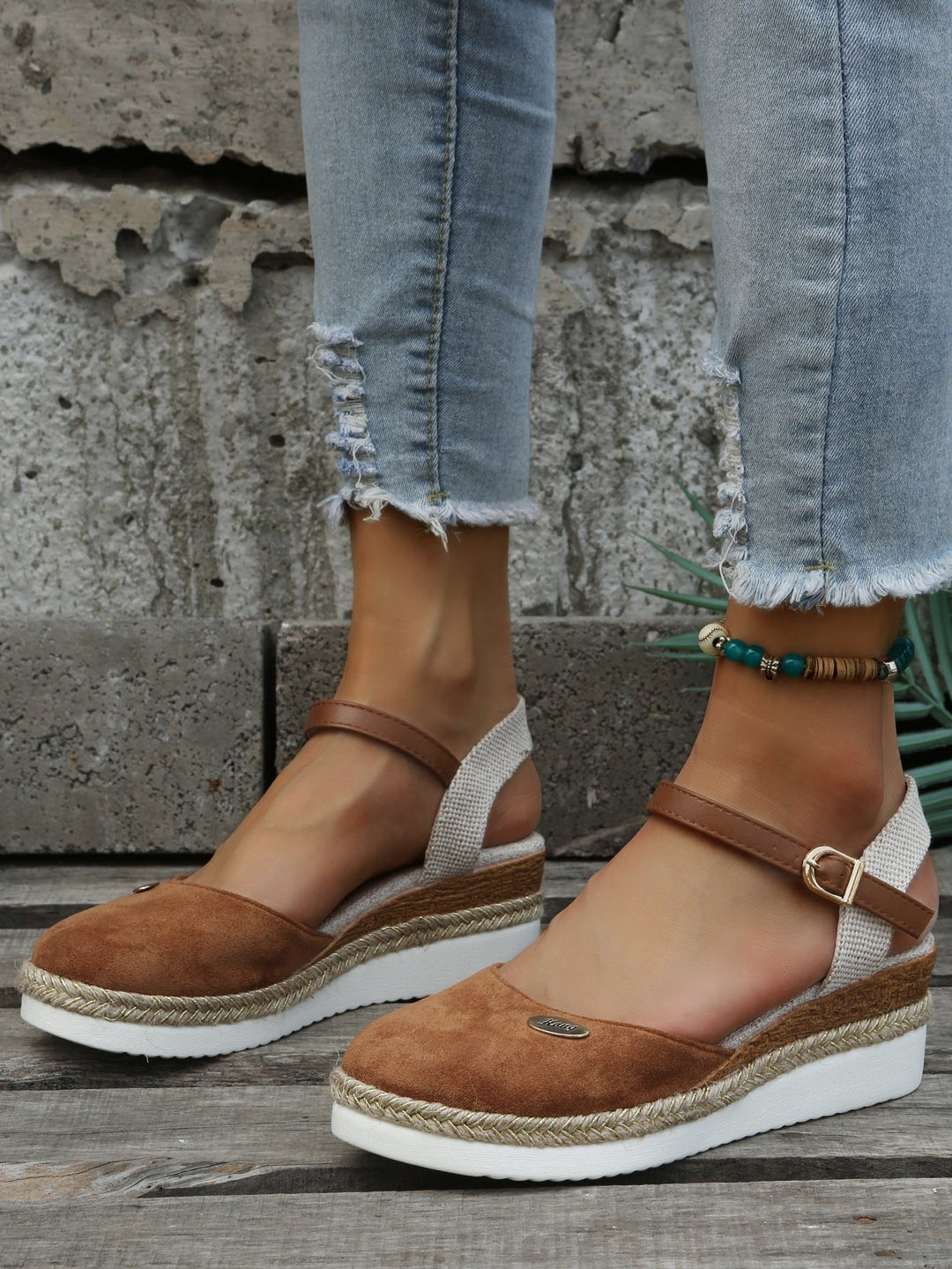 Levoire | Espadrilles Orthopédiques Brunes Tendance Braun