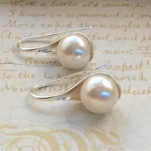 Levoire | Boucles D'Oreilles Goutte Classiques Avec Perles