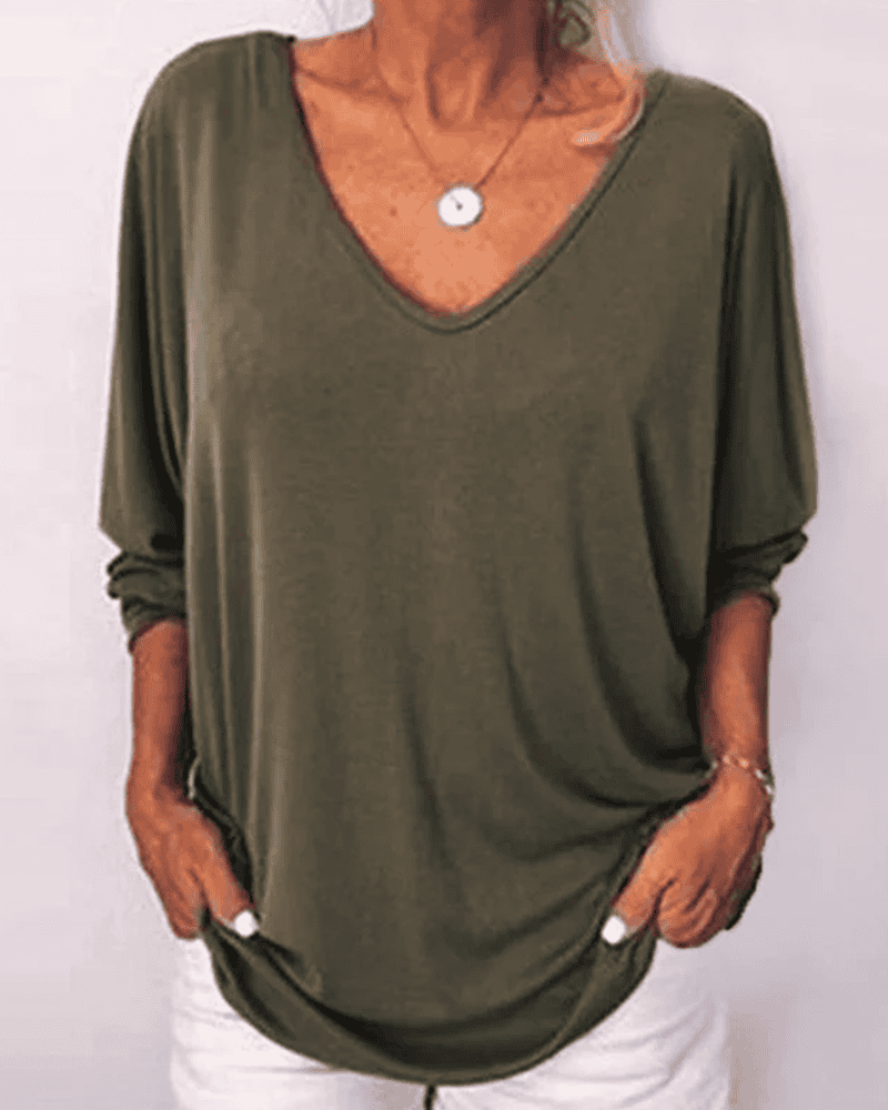 Levoire | Blouse Avec Fermeture À L'Arrière Vert