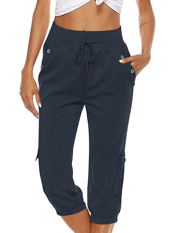 Levoire | Pantalon De Printemps Pour Femmes Marine bleu