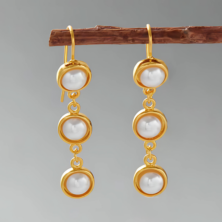 Levoire | Boucles D'Oreilles En Perles Blanches