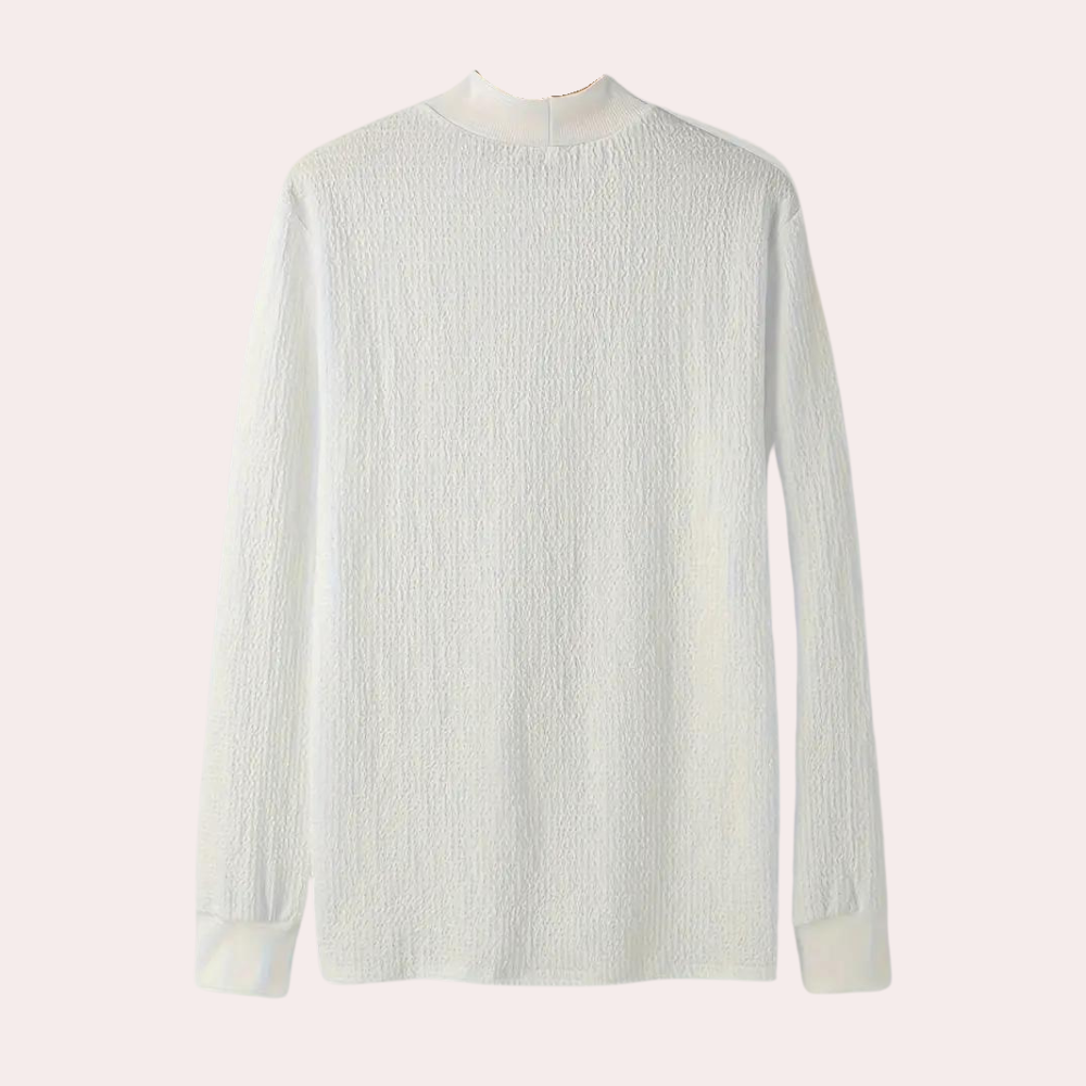 Levoire | Chauffant Pull FR Hommes Noir Blanc