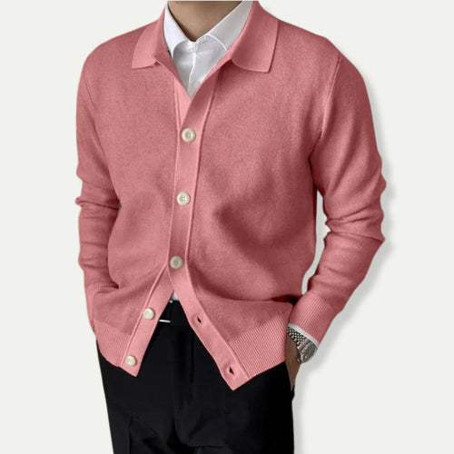 Levoire | Élégante Cardigan Homme À Boutons