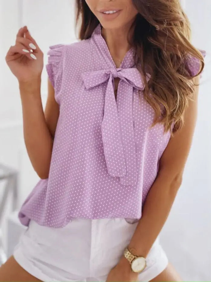 Levoire | Belle Top - Polyvalent Et Élégant Lilas