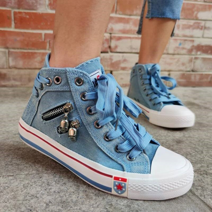 Levoire | Chaussures En Denim Élégantes