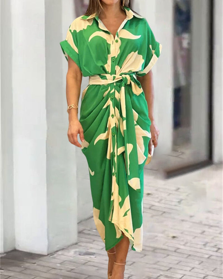 Levoire | Robe avec impression artistique