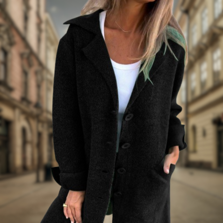 Levoire | Veste trench d'automne Nero