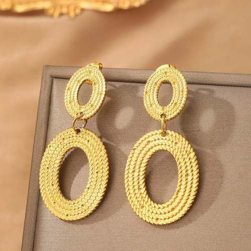 Levoire | Boucles D'Oreilles Ovales Minimalistes