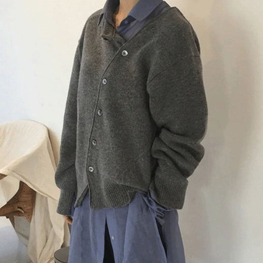 Levoire | Gilet Confortable Avec Fermeture À Boutons Ludiques