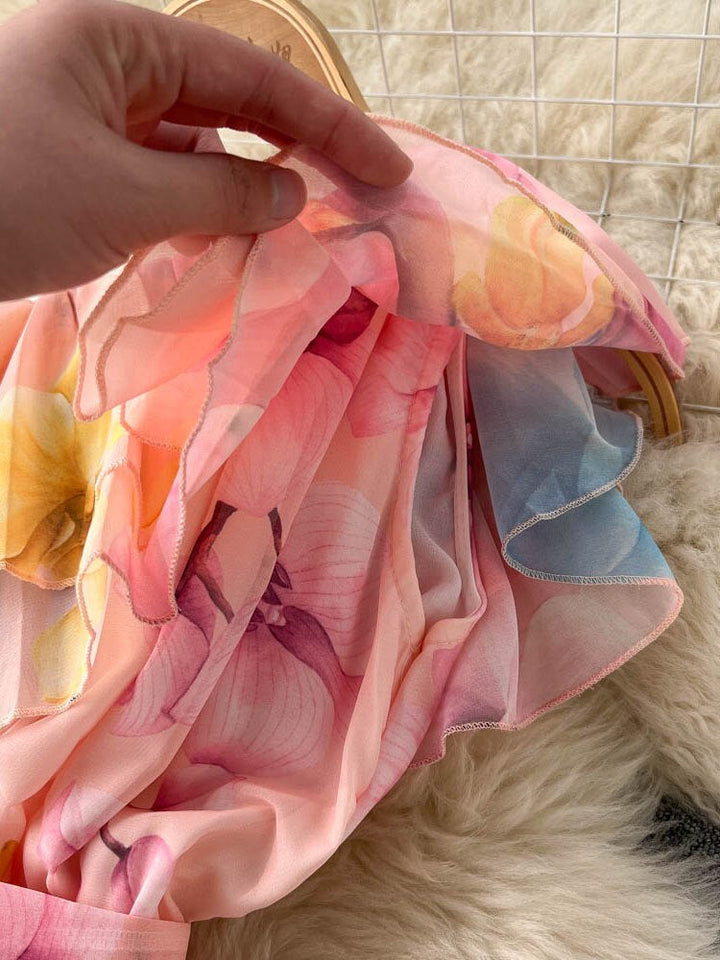 Levoire | Imprimé Floral En Angle Épaule