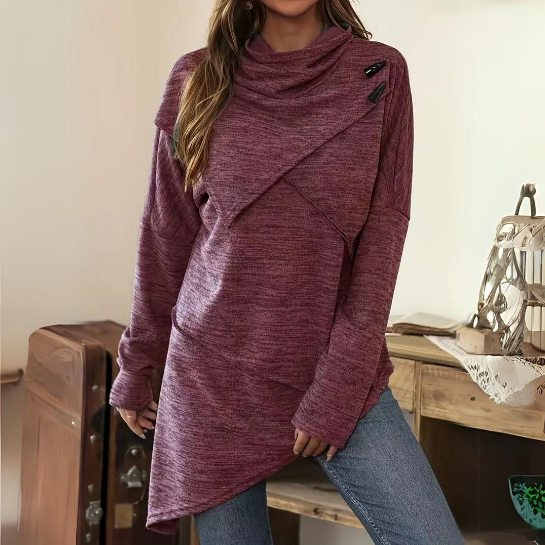 Levoire | Pull À Col Roulé Tendance Pour Femmes Rot