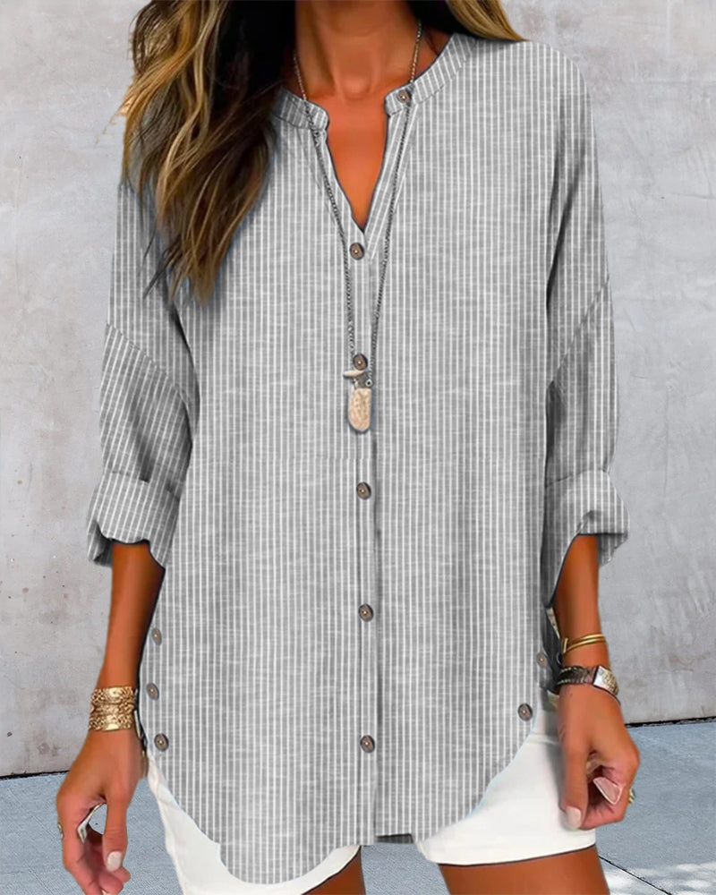 Levoire | Chemise À Manches Longues Avec Boutons Pour Femmes