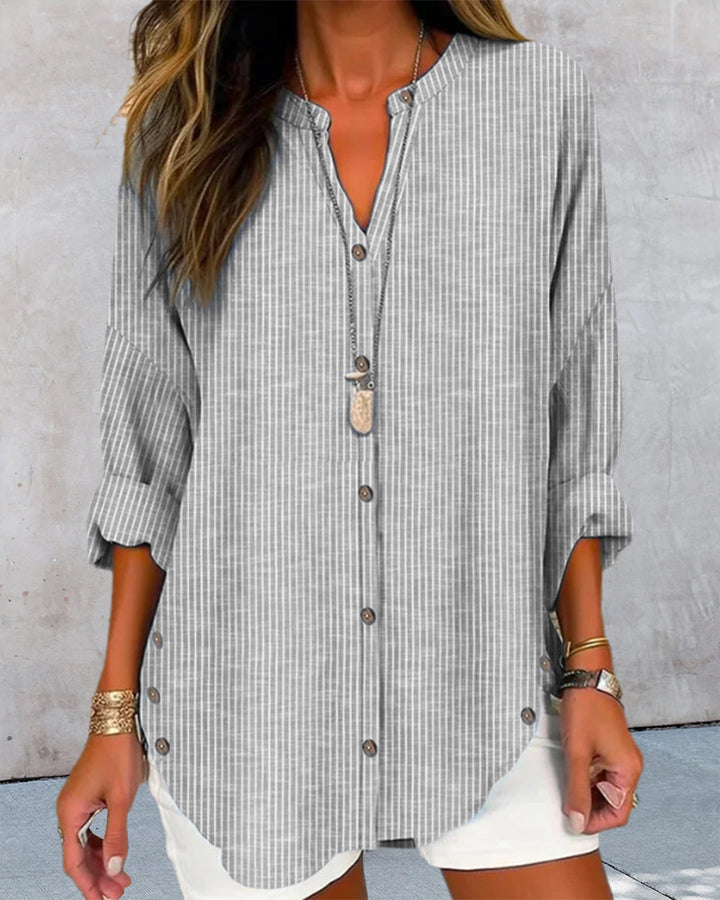 Levoire | Chemise À Manches Longues Avec Boutons Pour Femmes