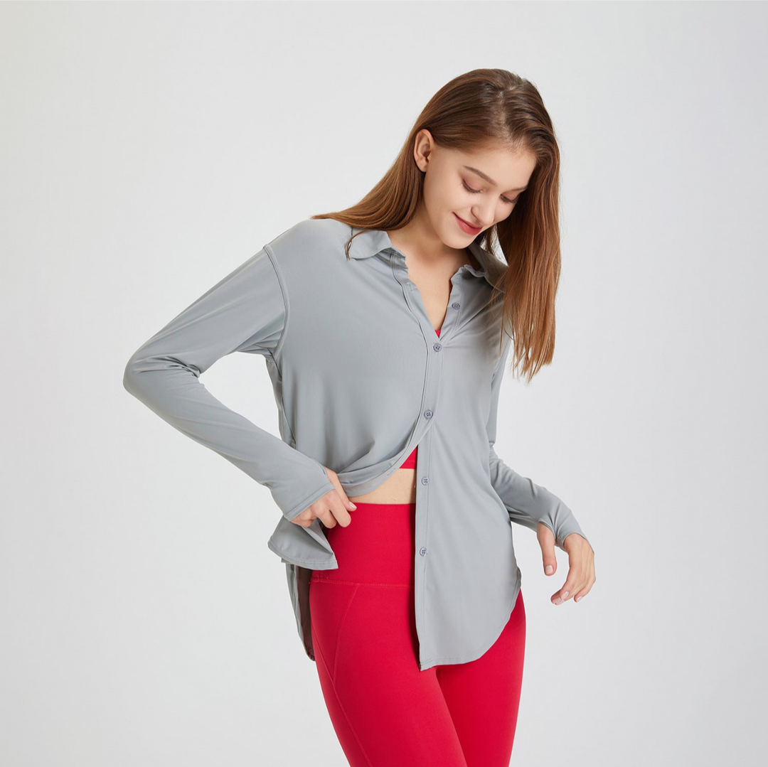 Levoire | Pantalon Confortable Femme Perlgrau