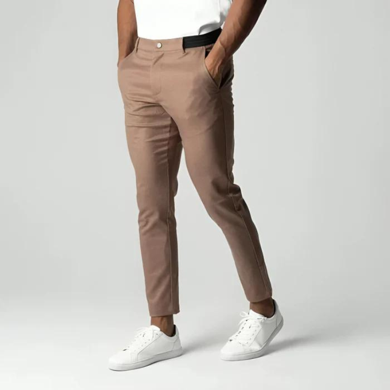 Levoire | Chinos Ultra-Confortables Khaki