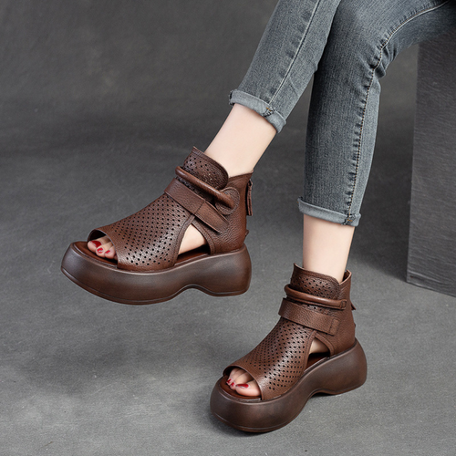 Levoire | Sandales en cuir pour besoins orthopédiques