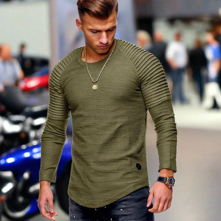 Levoire | Pull Fit Musclé Vert